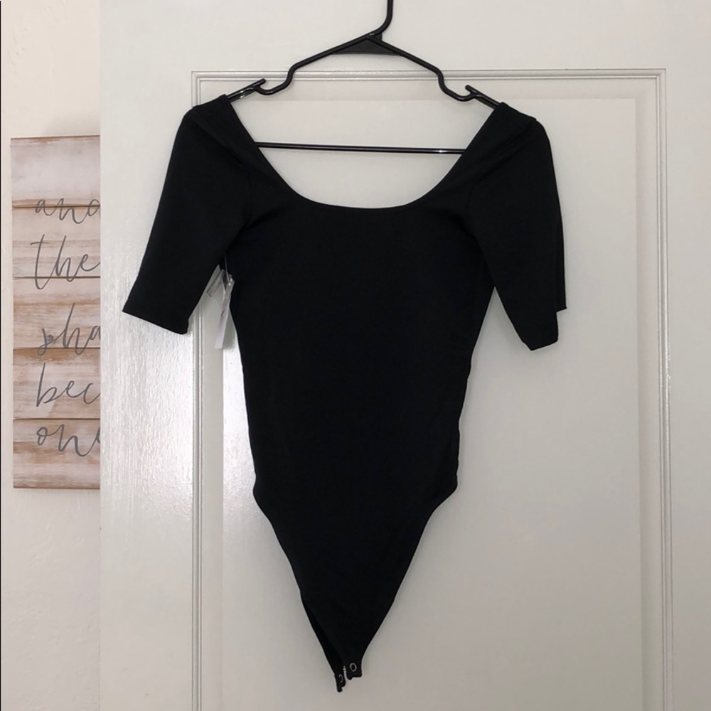 GOOD AMERICAN Backless Bodysuit